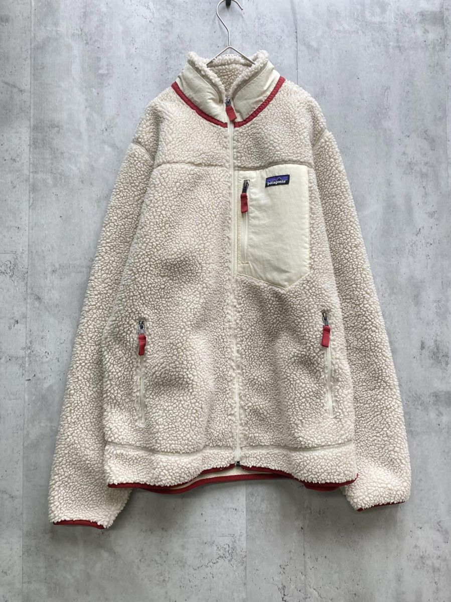 Patagonia パタゴニア STY23074 レトロX フリース ジャケット sizeXL/クリーム ◆■◎拍卖