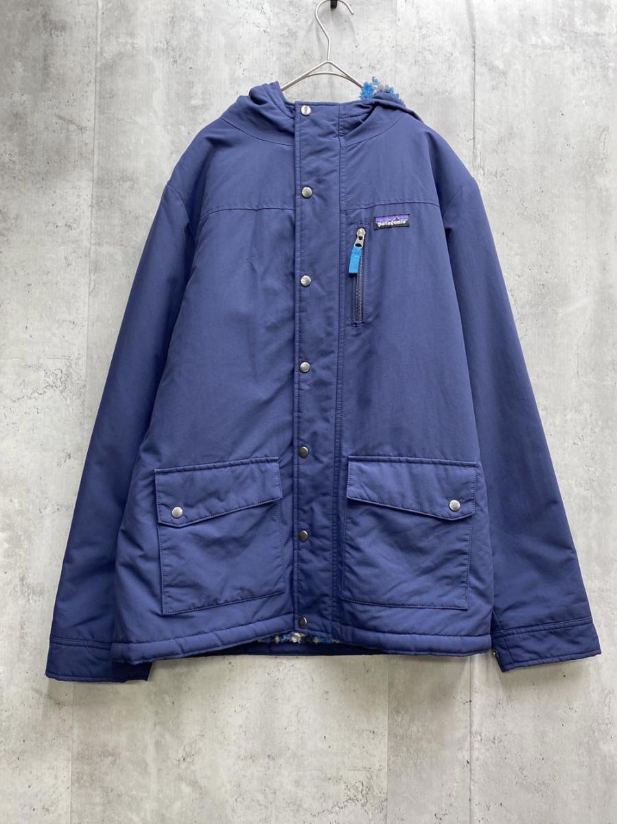 Patagonia パタゴニア キッズ・インファーノ・ジャケット sizeXXL(16-18)/ネイビー ◆■拍卖