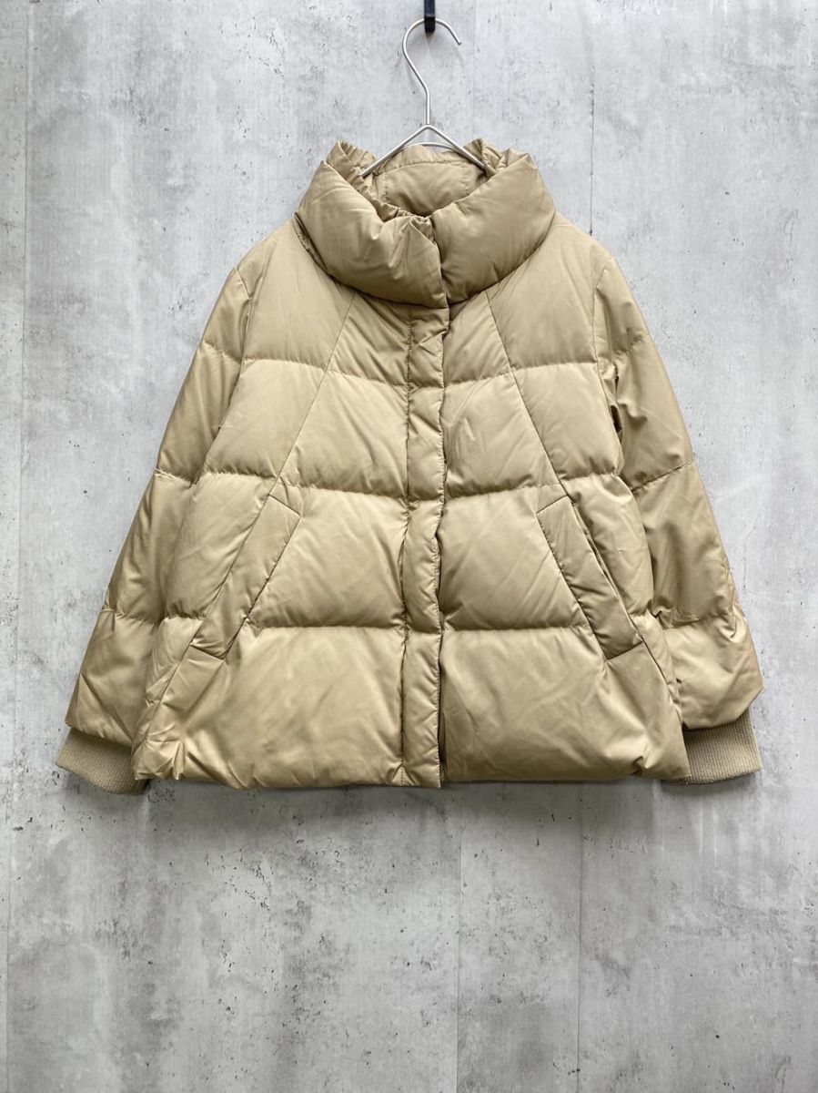 nano universe ナノユニバース 西川ダウン ダウン ジャケット size130/ベージュ ◆■拍卖