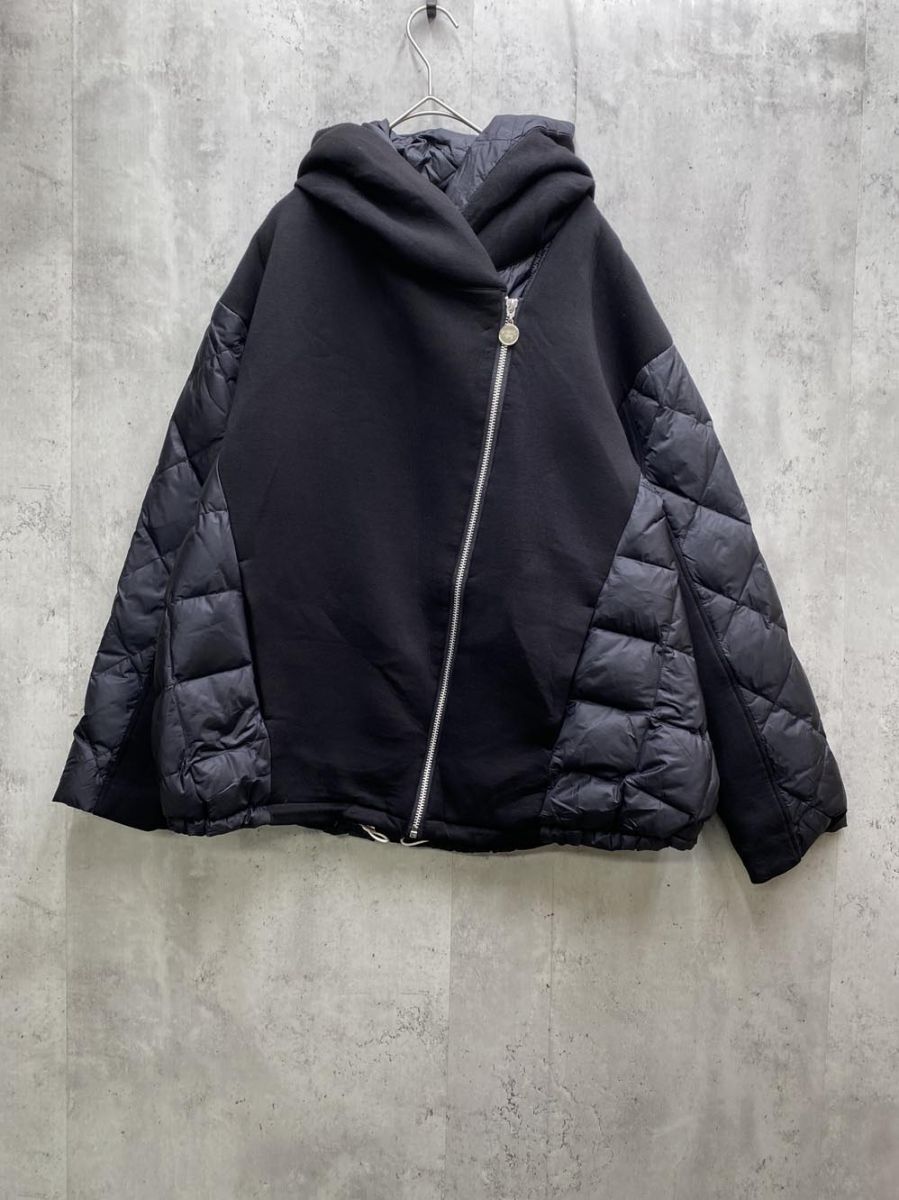 MARECHAL TERRE マルシャルテル ドッキング キルティング ジャケット size2/黒 ◆■◎拍卖