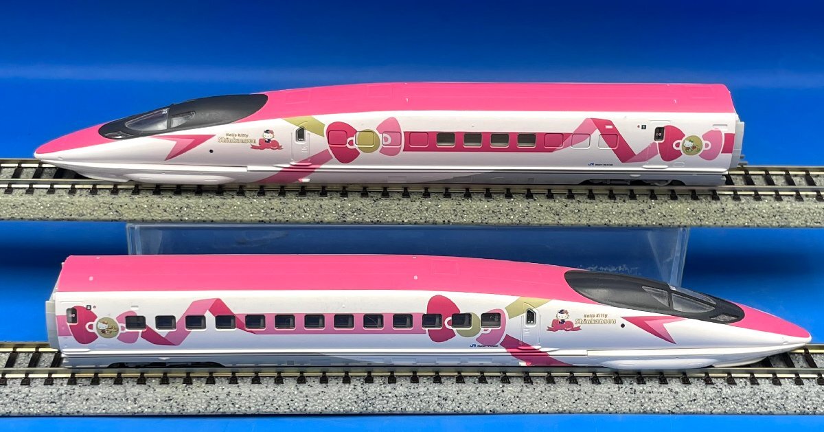 ☆5JK1401 Nゲージ TOMIX トミックス 500系7000 山陽新幹線(ハローキティ新幹線)セット 品番98662拍卖