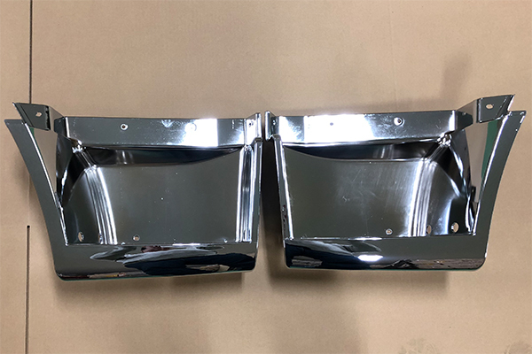 ■新品⇒日野 クルージングレンジャー/ライジングレンジャー メッキ ステップ 左右セット 平成元年8月~平成11年4月 T-5拍卖