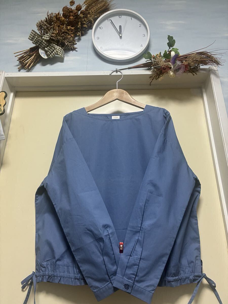 【新品】★訳あり★T e.chi.chi(テチチ)★落ち着きのある色合いでお洒落なデザインの揺ったりコットンブラウス★サイズ/M拍卖