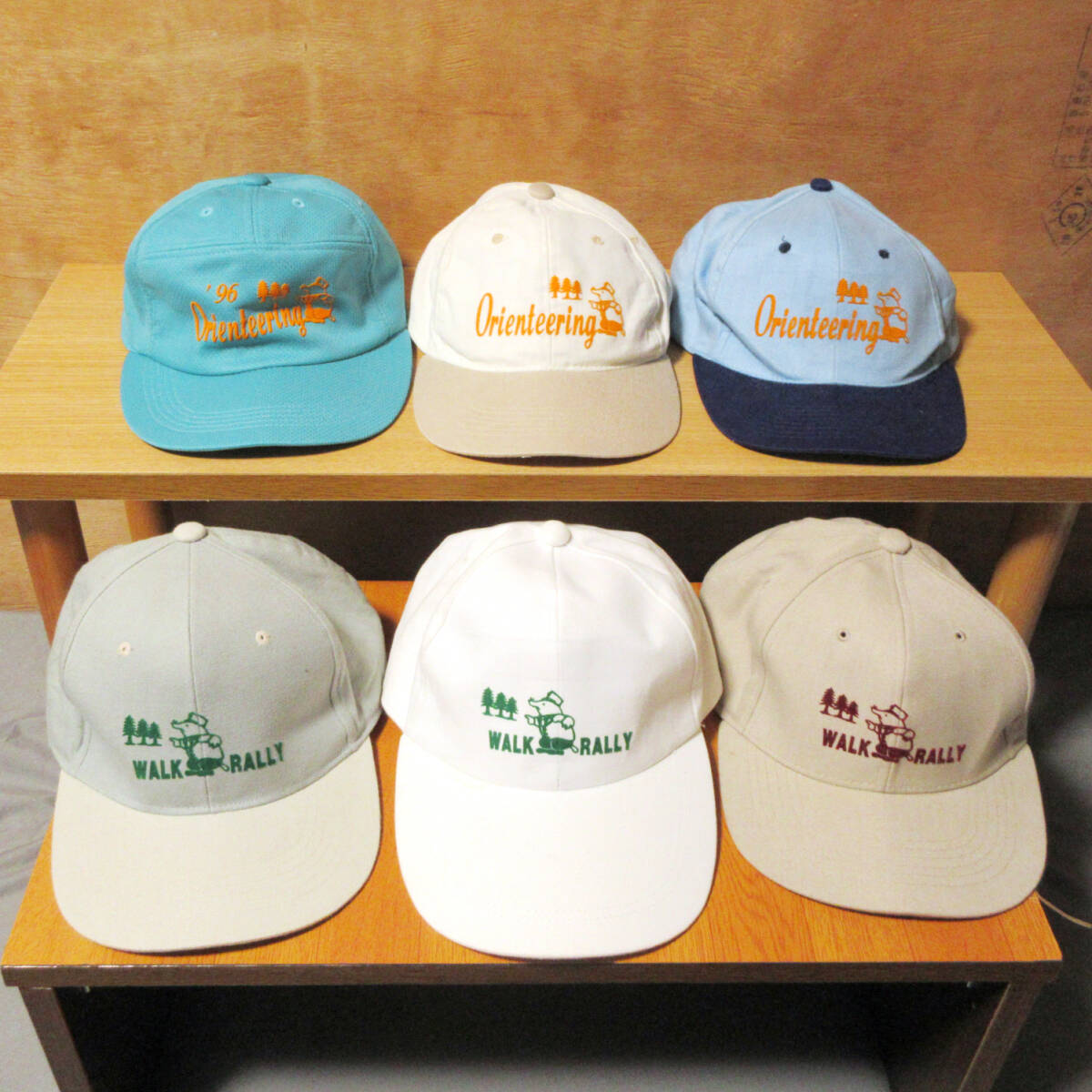 【送料無料】営団地下鉄 イベントキャップ 6個まとめて フリーサイズ 帽子 ウォークラリー オリエンテーリング拍卖