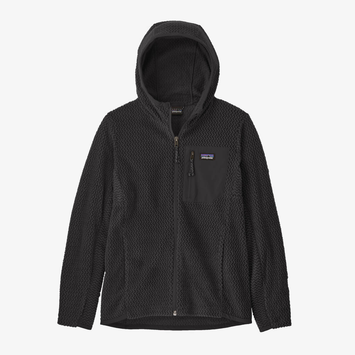 FA24☆パタゴニア★キッズ R1エア フルジップ フーディ★XXL(16-18)BLK★PATAGONIA★新品★タグ付#64810★K's R1 AIR Full-Zip Hoody拍卖