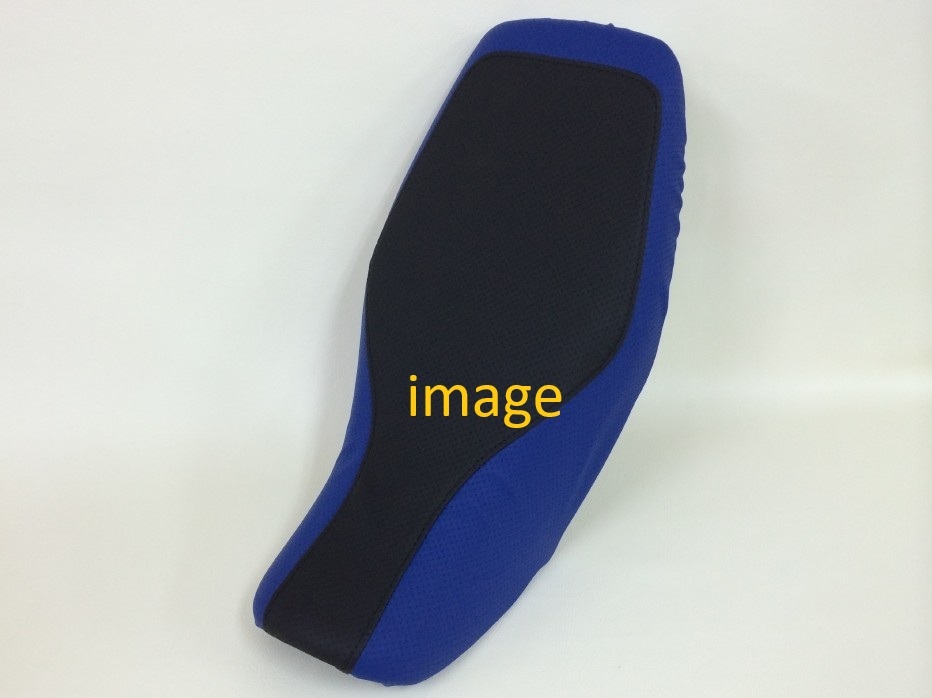 グロム シートカバー 黒/青 ツートンカラー 被せるタイプ JC61 前期 グロンドマン GROM GR5568HC826S10 ブラック/ブルー拍卖