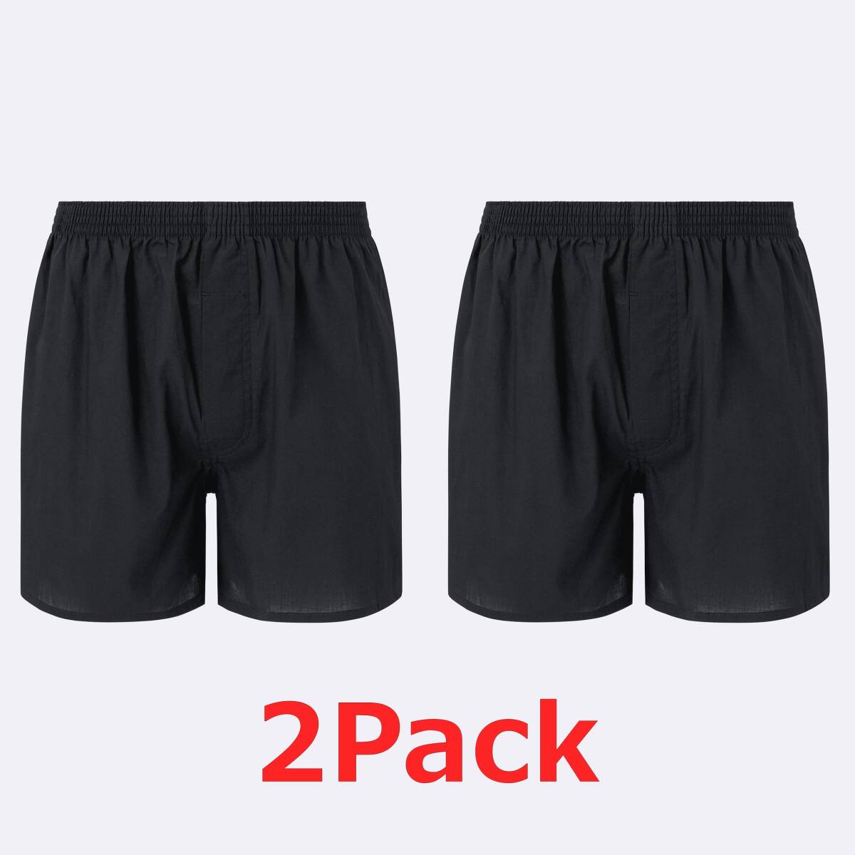 GU 布帛トランクス 2枚セット S-M ブラック uniqlo拍卖