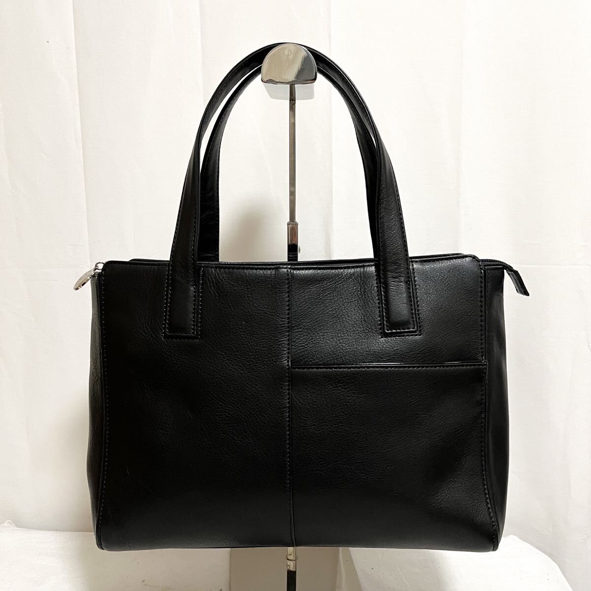 和862★ NINA RICCI ニナリッチ レザーバッグ ハンドバッグ ブラック レディース拍卖