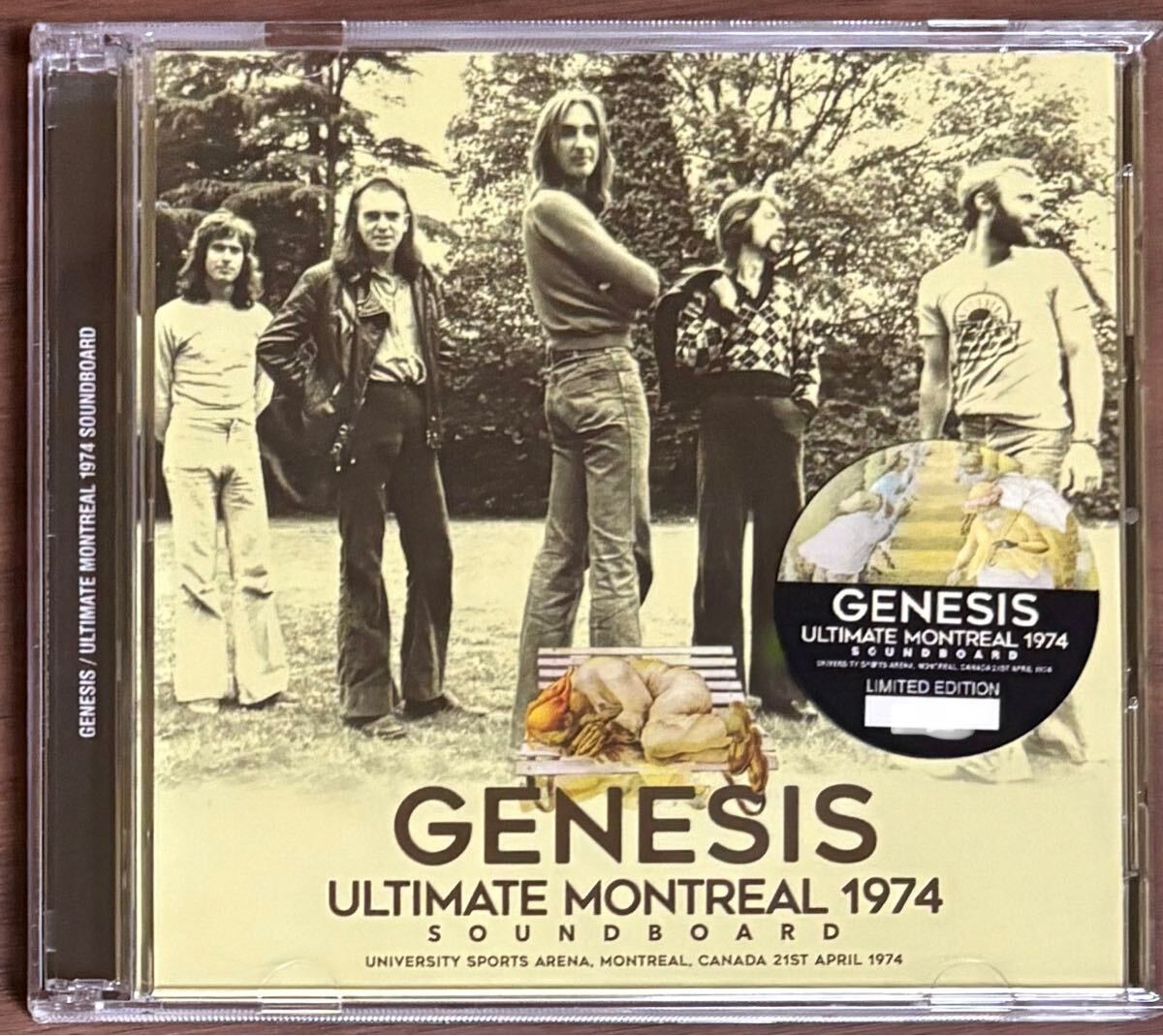 GENESIS - ULTIMATE MONTREAL 1974 SOUNDBOARD(2CD) plus Bonus DVDR拍卖