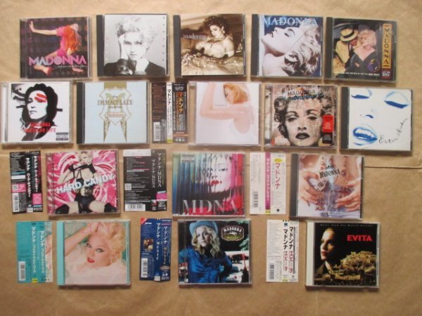16点セット◆【MADONNA(マドンナ)】◆CD◆ベスト盤あり◆初期名盤あり◆帯付あります拍卖