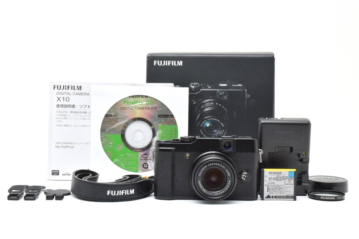 ★☆外観美品 FUJIFILM X10 富士フィルム コンパクト デジタルカメラ SUPER EBC #927☆★拍卖