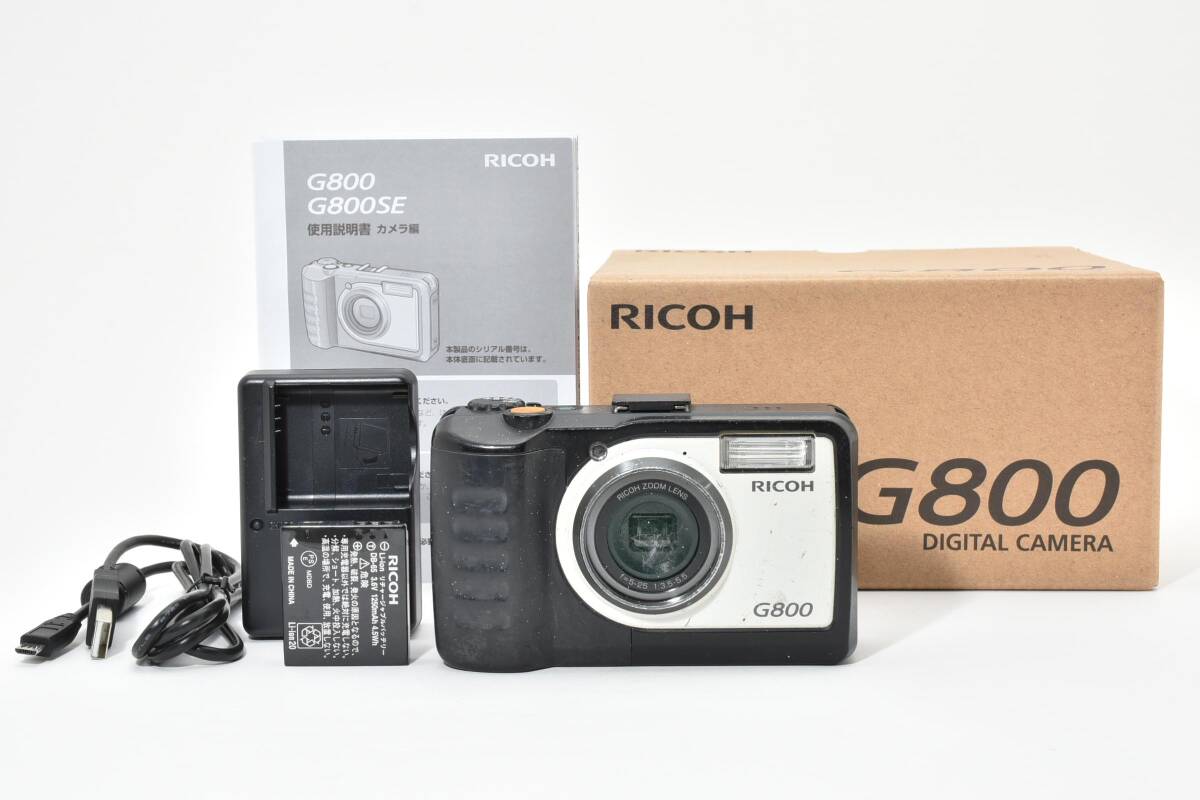 ★☆動作品 リコー RICOH G800 コンパクトデジタルカメラ #958☆★拍卖