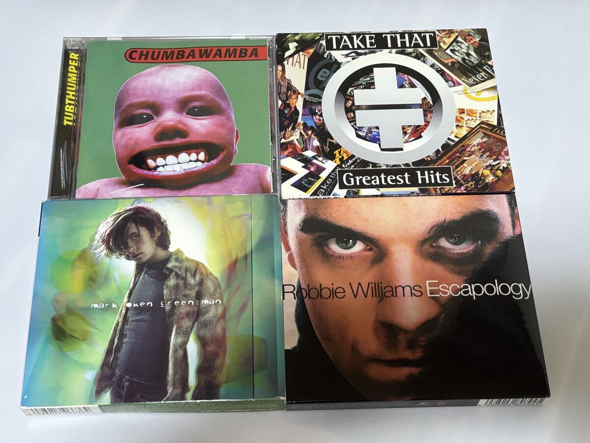 Robbie Williams Take That Mark Owen Chumbawamba 4CD set UKポップ名盤 洋楽拍卖