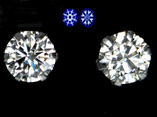 【宝石屋本舗】計0.30ct ハート&キューピット PT900 ピアス(H&C宝石鑑別カード付)拍卖