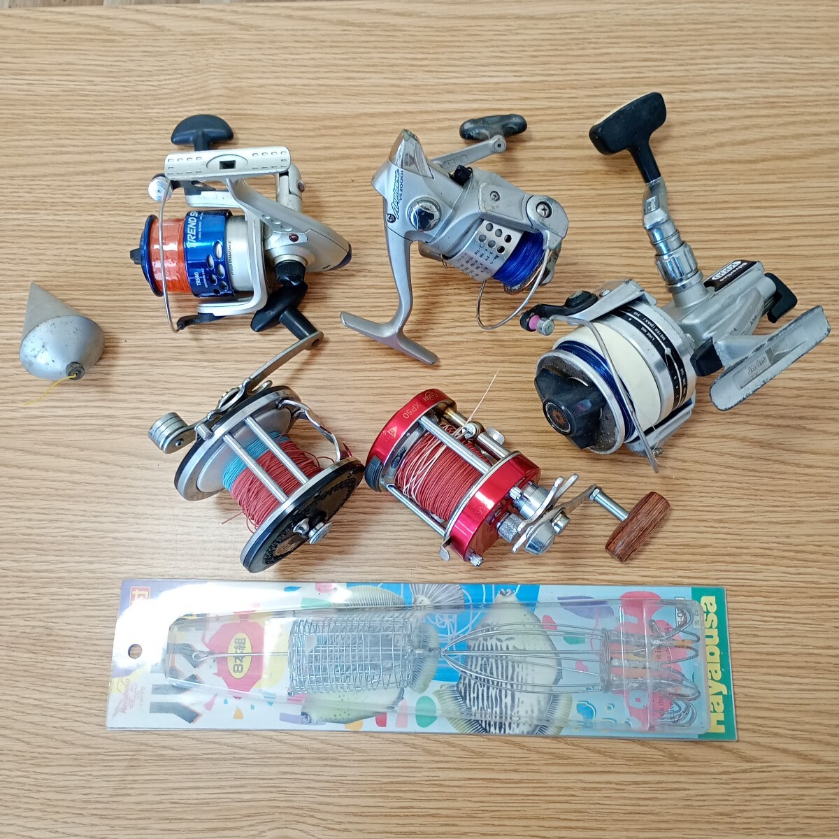 【A−01】100円スタート リールおまとめセット  Daiwa RYOBI STRADA  ダイワ DAIWA フィッシング 釣具 釣り具 ハゲ掛 重りおもり拍卖