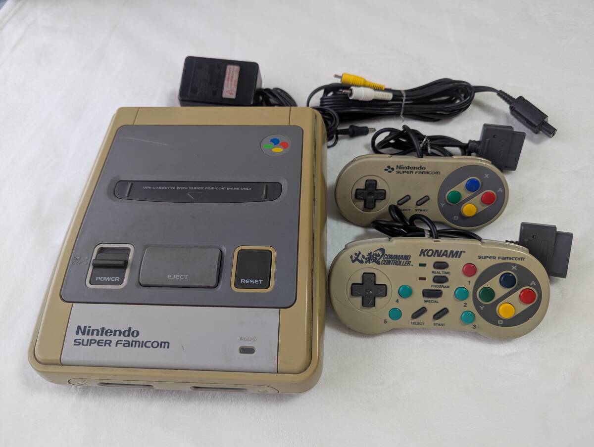 任天堂 Nintendo スーパーファミコン 本体 動作確認済み拍卖