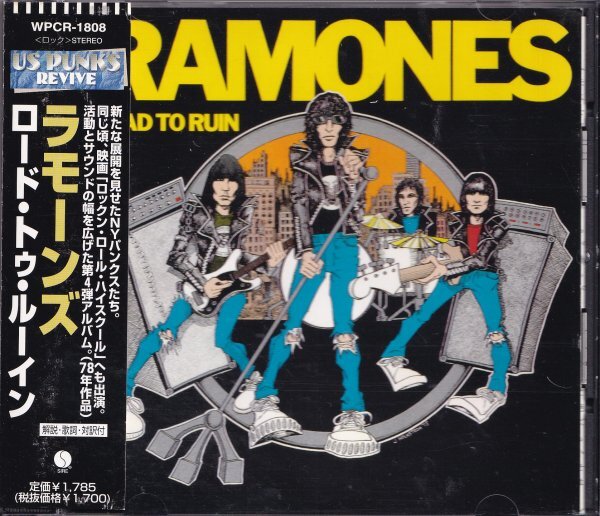 《美品》即決 I【ラモーンズ /ロード・トゥ・ルーイン】帯付/美品拍卖