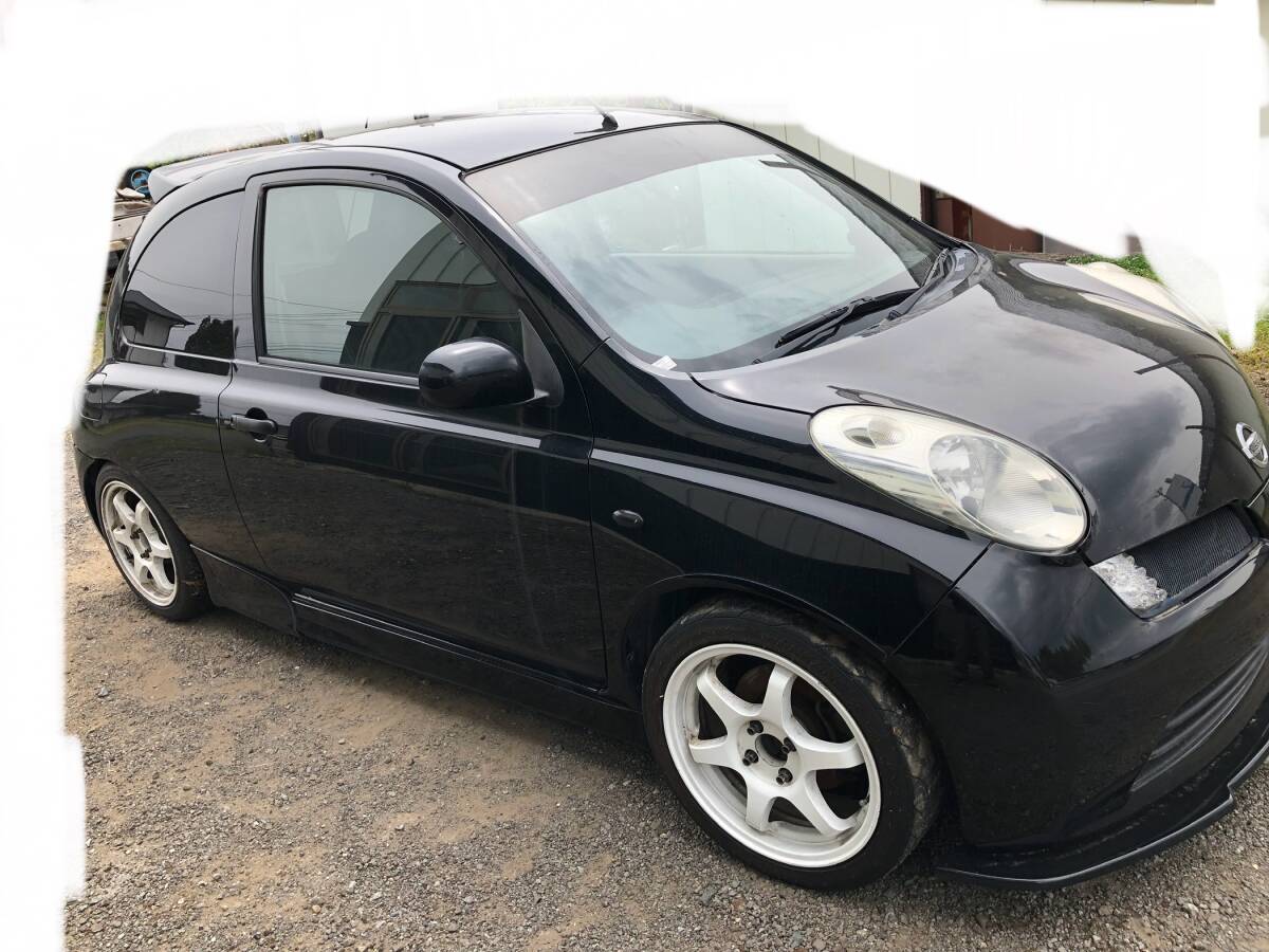 マーチ 12SR 5MT マニュアル 2ドアハッチ レア拍卖