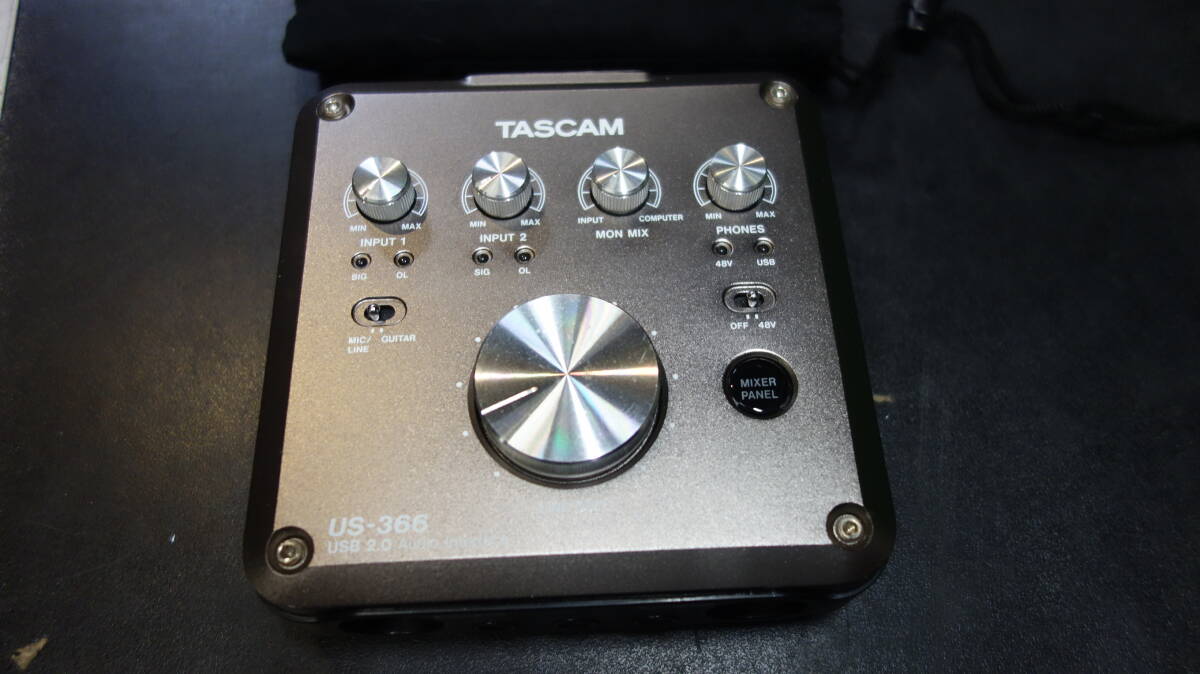 TASCAM US-366 オーディオ インターフェース タスカム インターフェース 宅急便EASY 60サイズで発送します拍卖