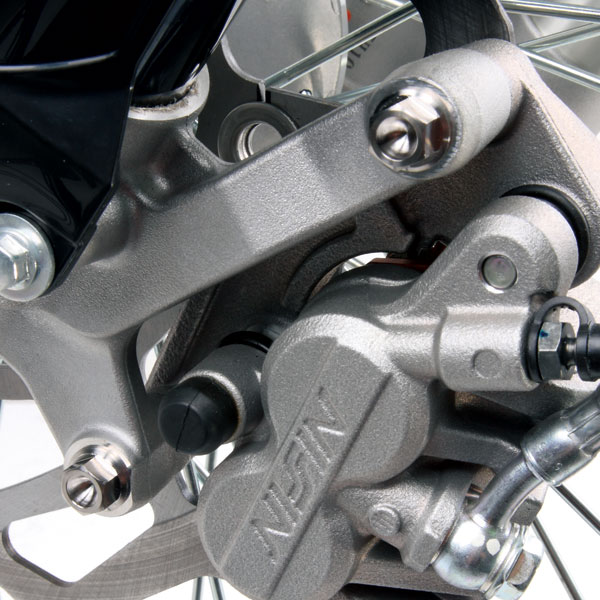 YAMAHA ヤマハ WR250R WR250X WR250F WR450F WR400F WR426F 用 チタン フロント キャリパーマウントボルト拍卖