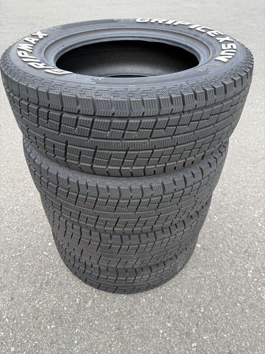 6516B GRIPMAX GRIP ICE X SUV スタッドレスタイヤ中古冬タイヤ4本セット グリップマックス215/65R16 98T 拍卖