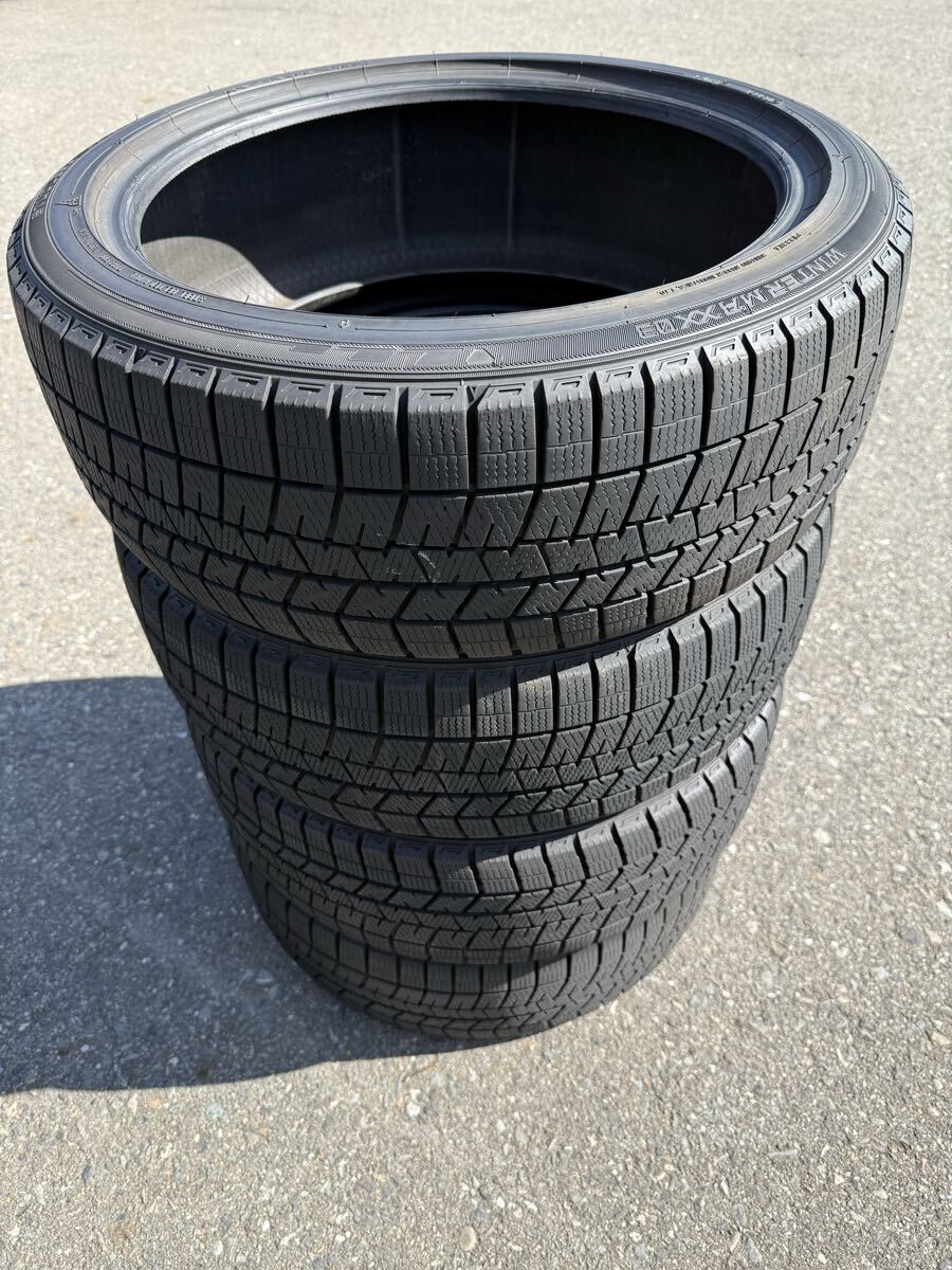DUNLOP WINTERMAXX 03 中古冬タイヤ4本セット 195/45R17 81Q ダンロップ スタッドレスタイヤ WM03 拍卖