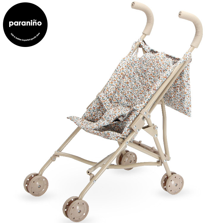 ドール ストローラー ホワイト おもちゃ 人形用ベビーカー 子供用 おままごと お世話 ごっこ遊び DOLL STROLLER拍卖