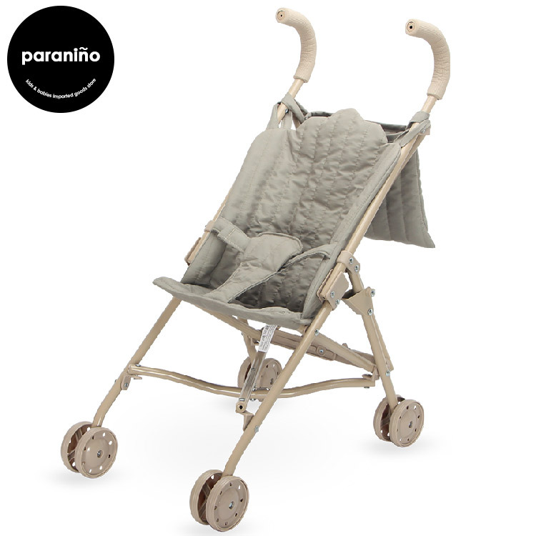 ドール ストローラー スレート グリーン おもちゃ 人形用ベビーカー 子供用 おままごと お世話 ごっこ遊び DOLL STROLLER拍卖