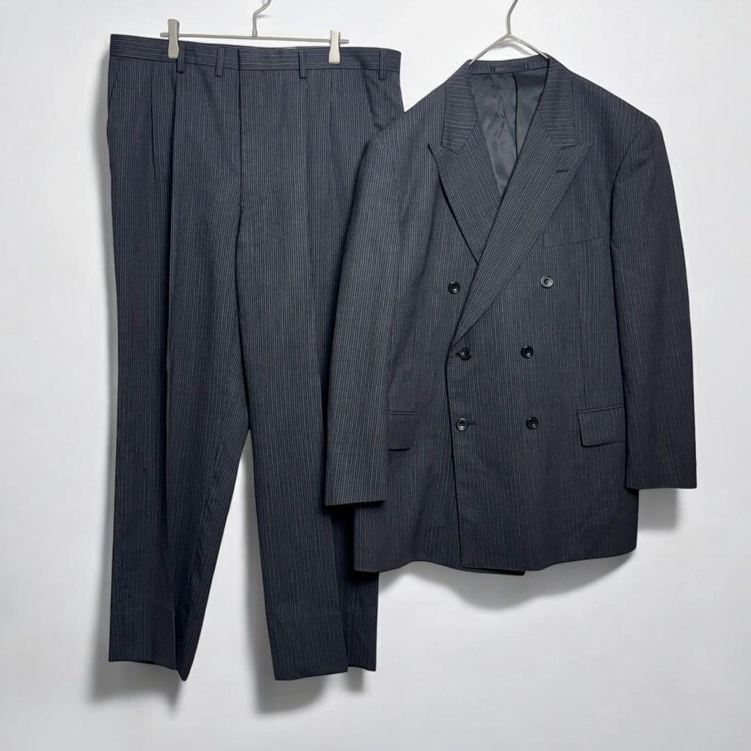 ジャンニバレンチノ セットアップ スーツ ダブル ストライプ セレモニー拍卖