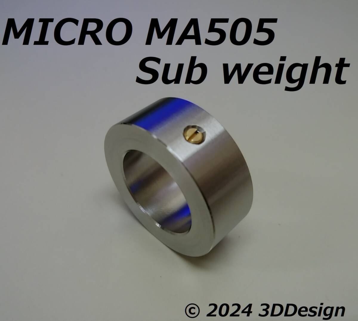 ★★【製作品】MICRO/マイクロ MA-505シリーズ(DD-7) トーンアーム サブウエイト 30g ★★拍卖