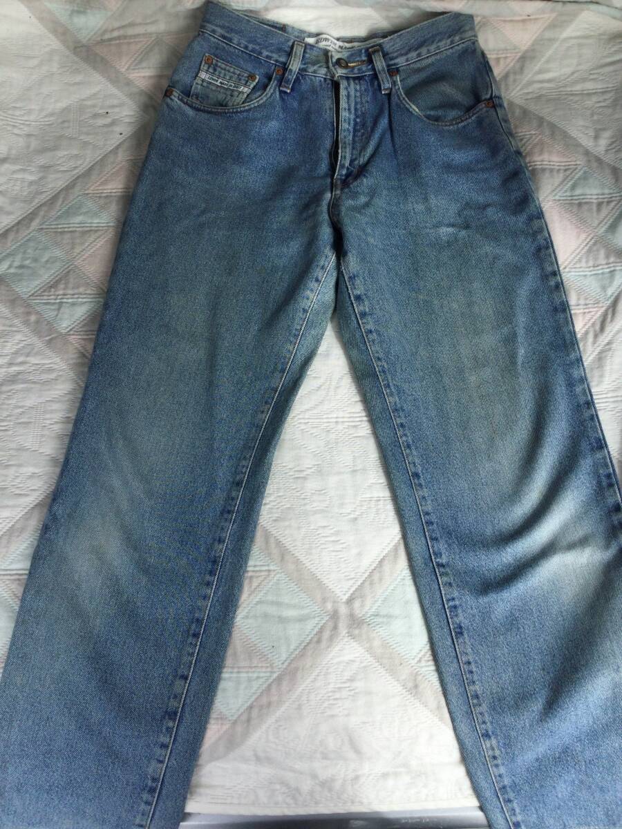 イタリア製 エドウィン EDWIN デニム ジーンズ W31 L33 ビンテージ vintage拍卖