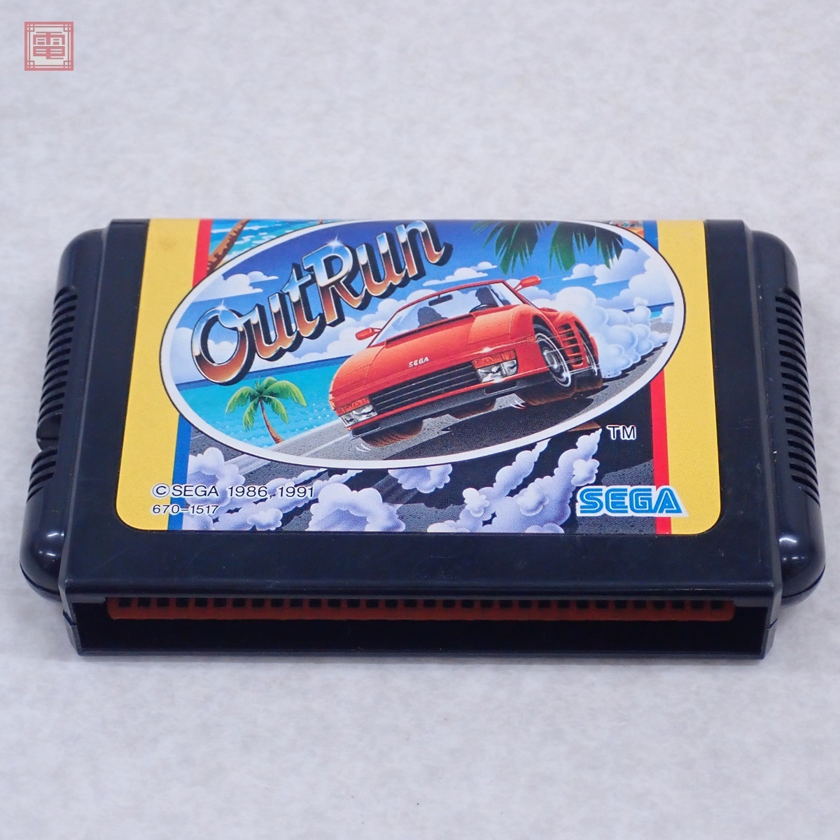 動作保証品 MD メガドライブ アウトラン OUTRUN セガ SEGA 【PP拍卖