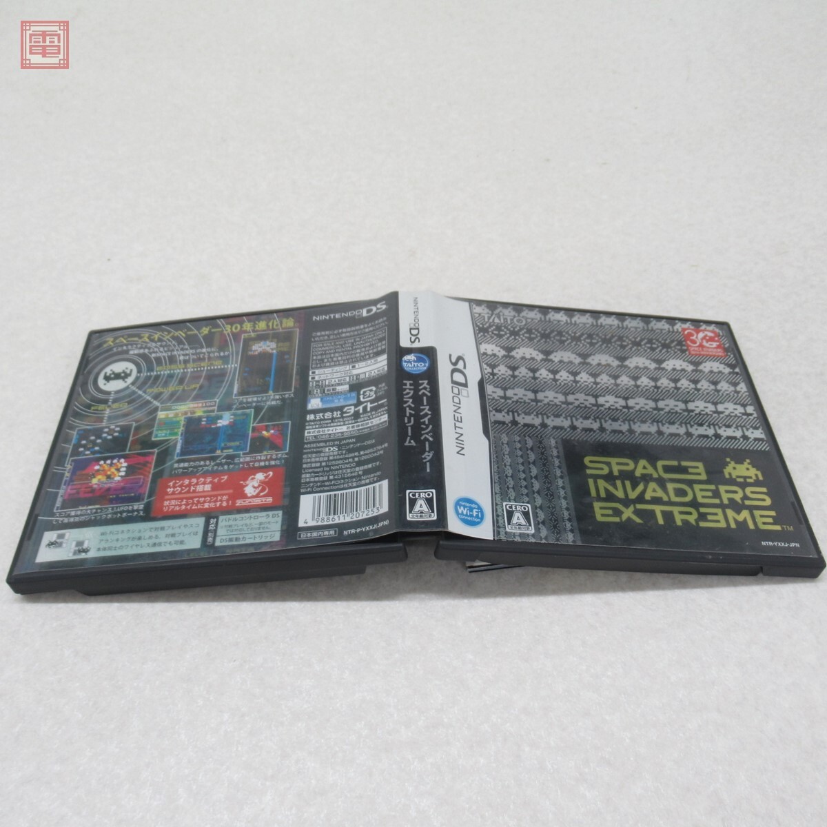 動作保証品 ニンテンドーDS スペースインベーダー エクストリーム TAITO タイトー 箱説付【PP拍卖