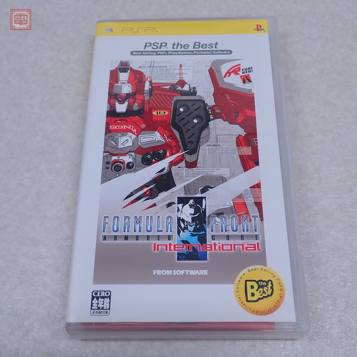 動作保証品 PSP アーマード・コア フォーミュラフロント インターナショナル PSP the Best 箱説付【PP拍卖
