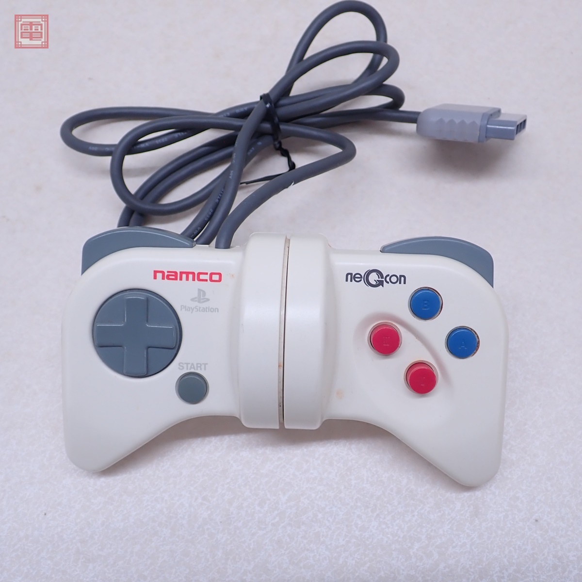 動作品 PS プレステ プレイステーション用 アナログコントローラ neGcon ネジコン NPC-101 ナムコ namco【10拍卖