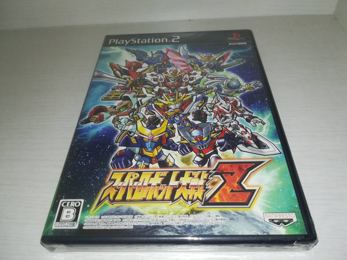 PS2 新品未開封 スーパーロボット大戦Z拍卖