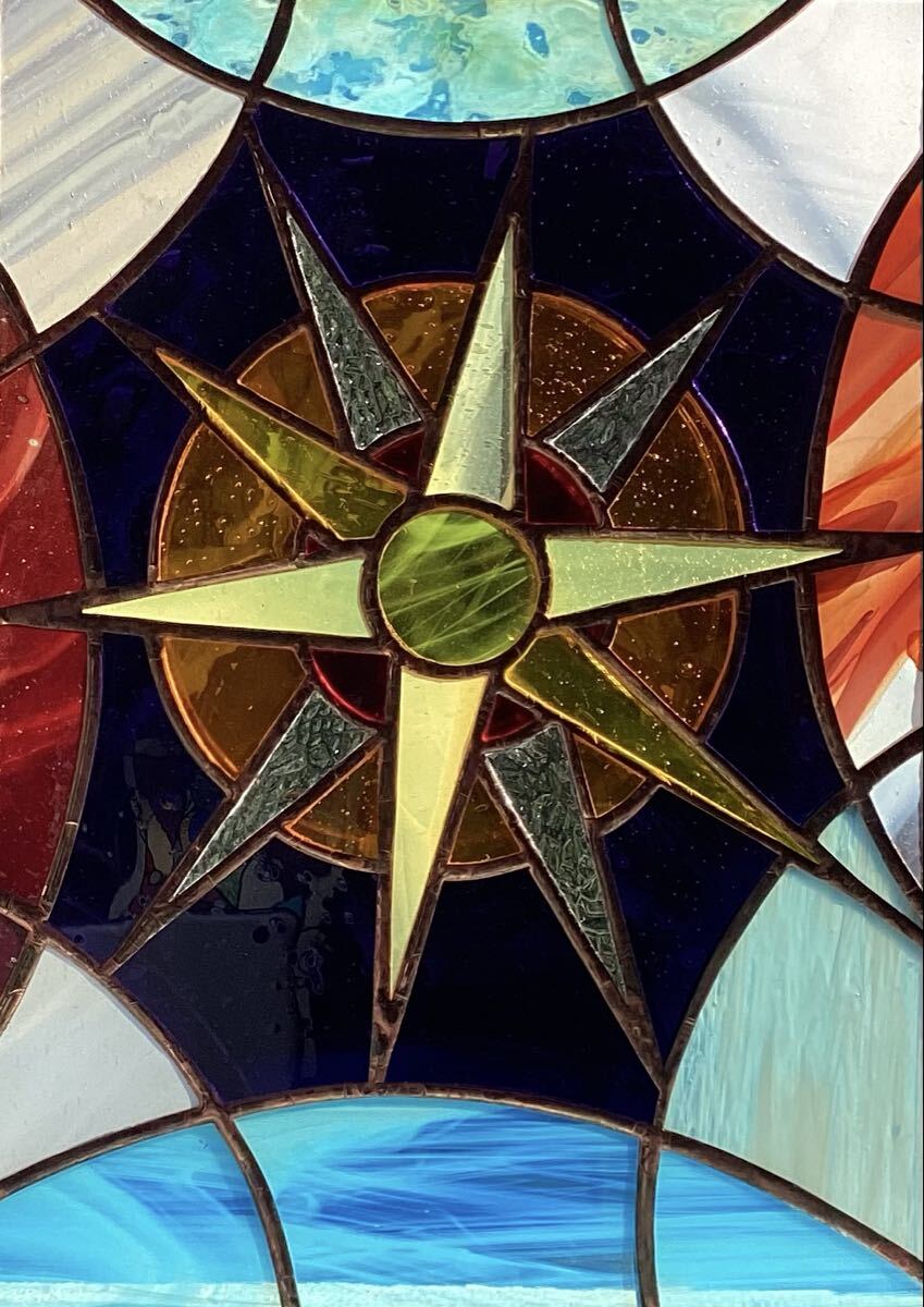 ステンドグラスパネル!!コスモ♪拍卖