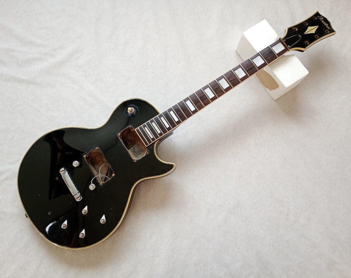 ■ジャンク■送料無料■70年代 Fresher レスポールタイプの抜け殻拍卖