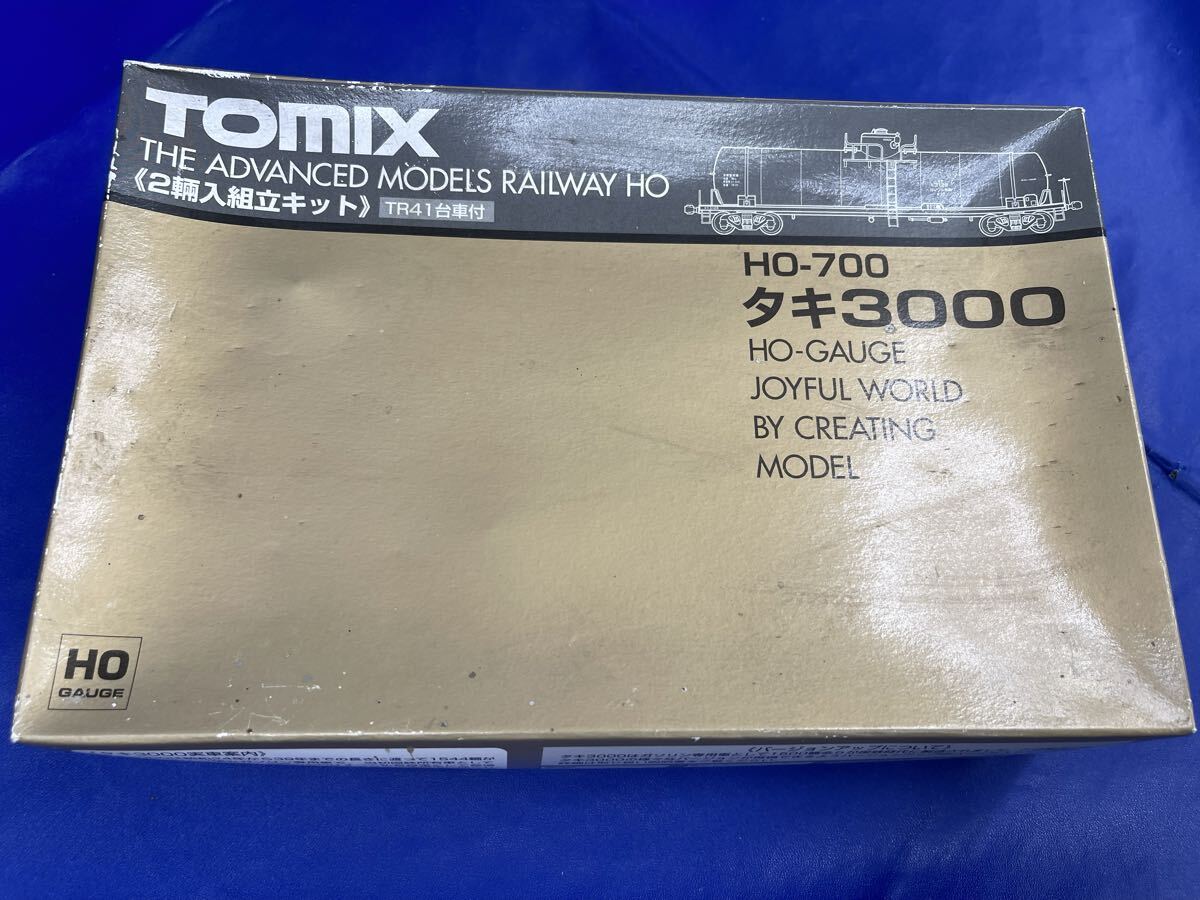 送料無料 中古 未使用 ジャンク TOMIX トミックス HOゲージ 1/80 HO-700 タキ3000 貨車 (2両入組立キット)拍卖