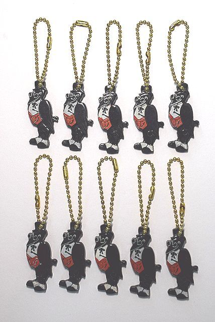 1950’s OLD CROW オールドクロウ ビンテージ キーホルダー 1個 バーボン ウイスキー 検ケンタッキー アドバタイジング TOY ソフビ 貯金箱拍卖