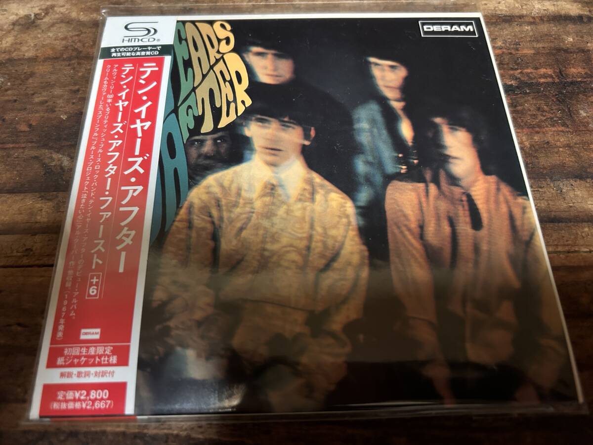 紙ジャケ SHM-CD TEN YEARS AFTER +6 / デフジャケ付き拍卖