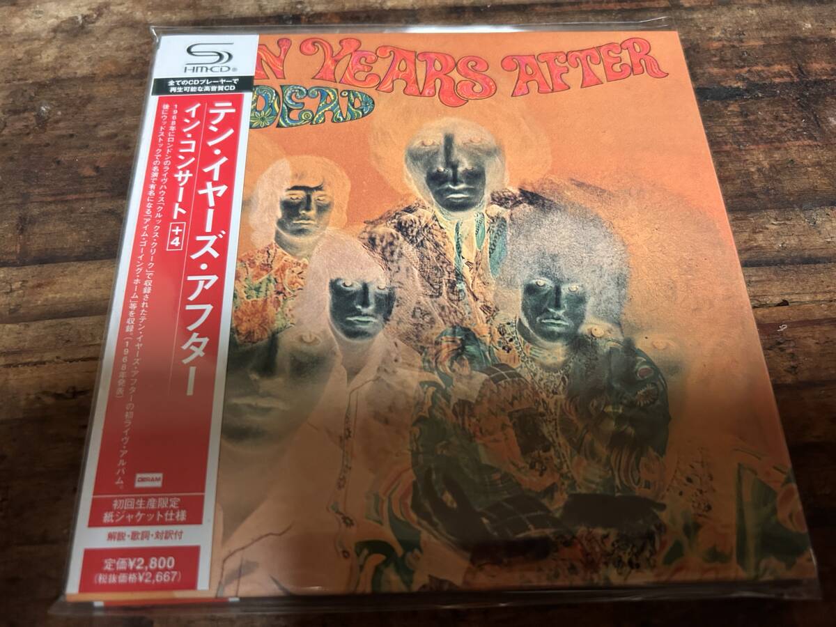 紙ジャケ SHM-CD TEN YEARS AFTER / UNDEAD +4 / イン・コンサート / デフジャケ付き拍卖