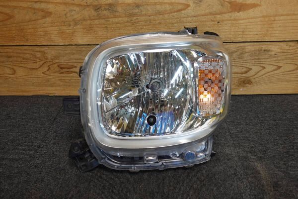 スペーシア MK53S 左フロントライト 【ICHIKOH1958】 ハロゲン 83,000km拍卖
