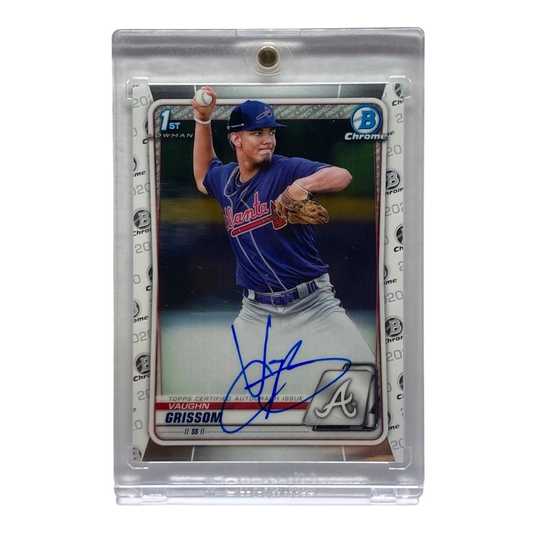 TOPPS MLBカード BOWMAN CHROME 1ST VAUGHN GRISSOM BRAVES #CPA-VG 中古 IT2拍卖