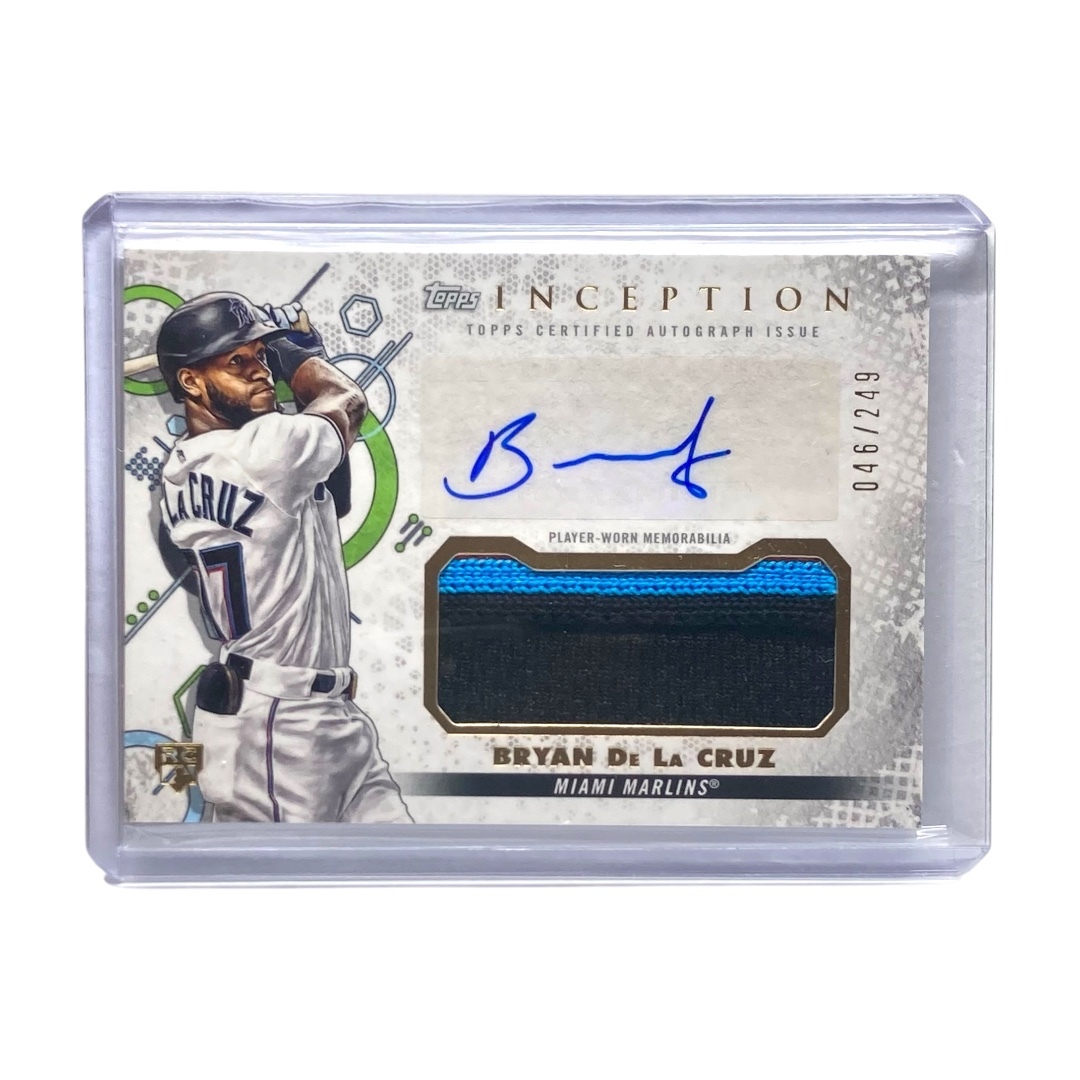 TOPPS MLBカード INCEPTION BRYAN DE LA CRUZ MARLINS 046/249 #IAP-BDC 中古 IT2拍卖