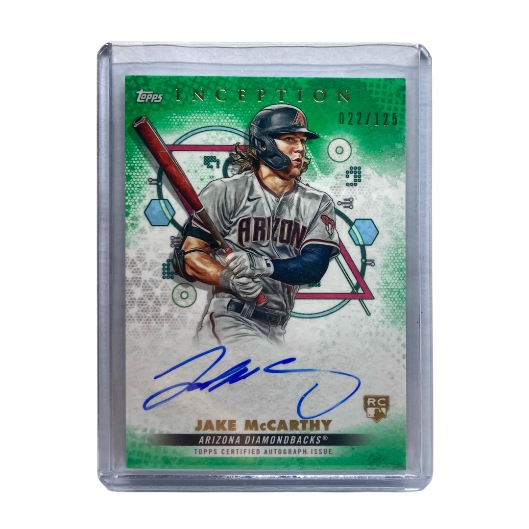 TOPPS MLBカード INCEPTION JAKE MCCARTHY DIAMONDBACKS 022/125 #BRES-JMC 中古 IT2拍卖