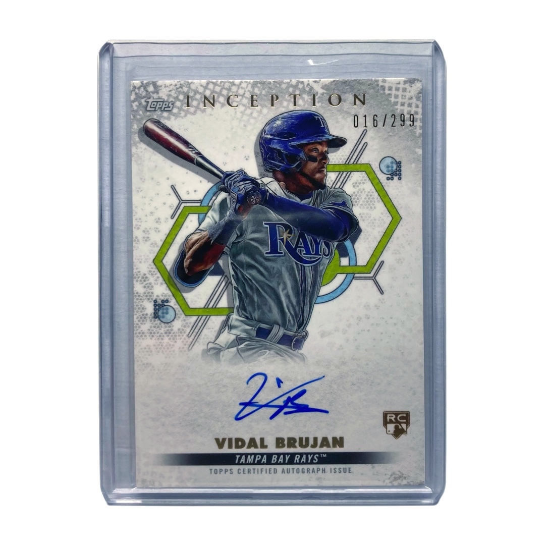 TOPPS MLBカード INCEPTION VIDAL BRUJAN RAYS 016/299 #BRES-VB 中古 IT2拍卖