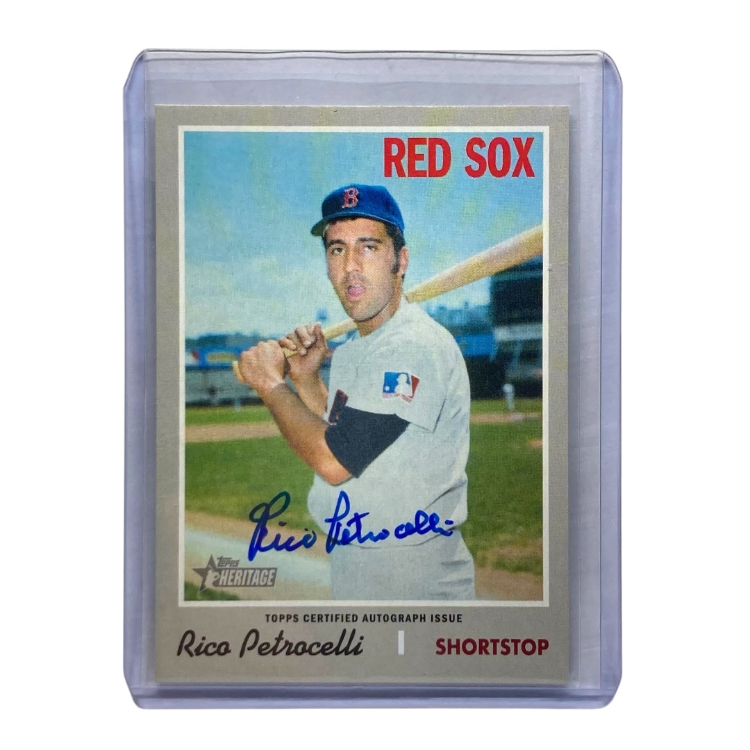 TOPPS MLBカード HERITAGE AMERICO P. PETROCELLI RED SOX #ROA-RP 中古 IT2拍卖