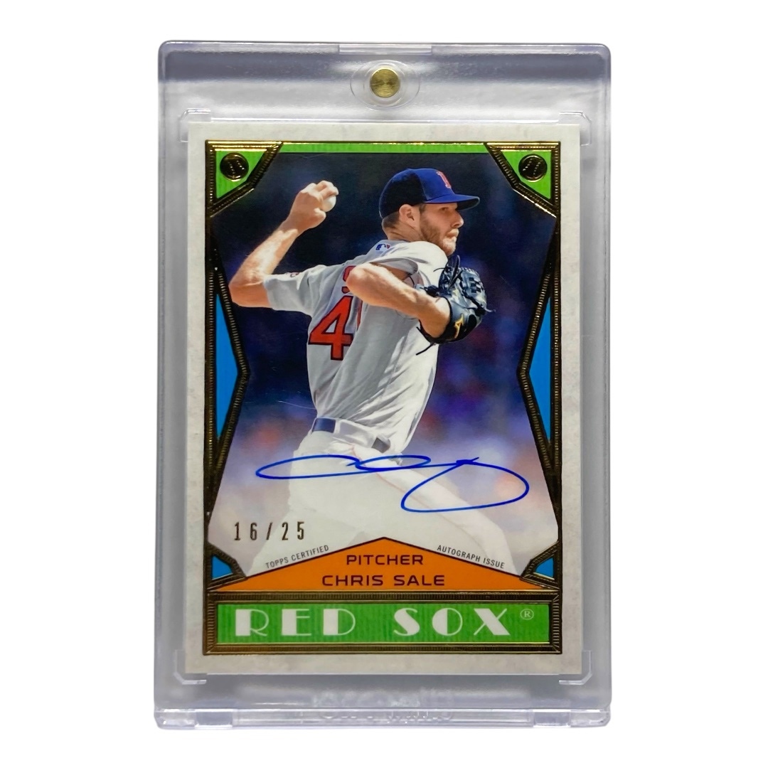 TOPPS MLBカード CERTIFIED CHRIS SALE RED SOX 16/25 #BC2-CS 中古 IT2拍卖