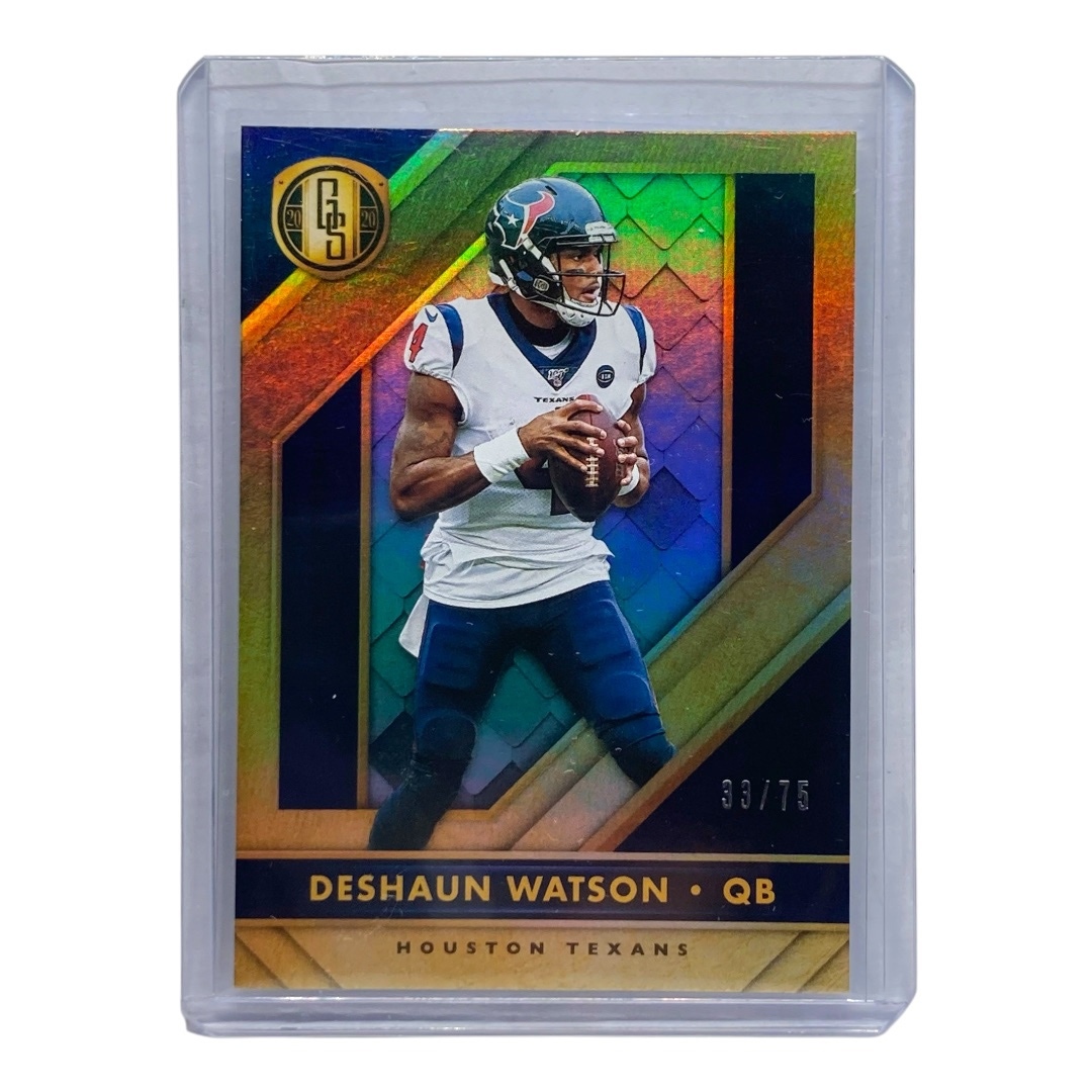 PANINI NFLカード GOLD STANDARD DESHAUN WATSON TEXANS 33/75 #24 中古 IT2拍卖